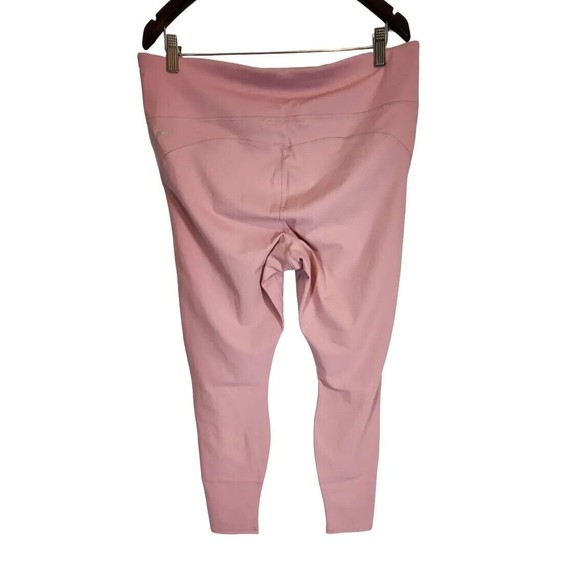 Fabletics Women's Pink Polyester Blend Elastic Waist Skinny Leggings Size 1X - Picture 2 of 7